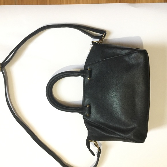 Christian Siriano Black and Pink Floral Women's Bag - Picture 7 of 7